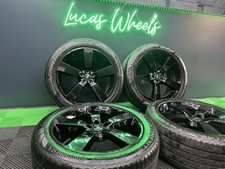 Land Rover Defender 22" Alloy Wheels Style 5098 Gloss Black & 5/6mm+ Conti’s!