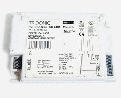 Tridonic pro 2x24 fsd b101 - pro,