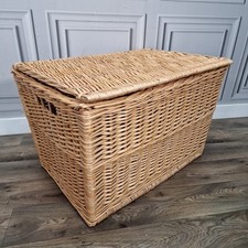 Large Vintage Wicker Basket
