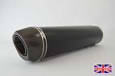 Honda VTR1000 SP2 SP Diabolus Satin Black Round XL Carbon Outlet Exhausts
