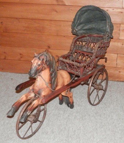 Vintage horse drawn - vintage,