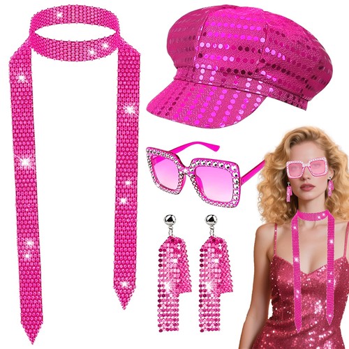 4pcs disco costume for women - 4pcs,