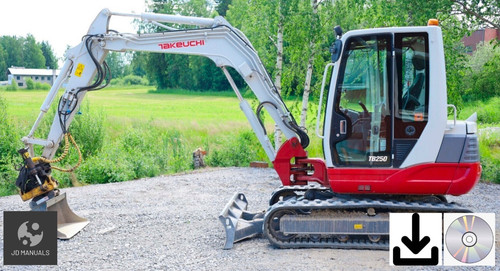 Takeuchi tb250 excavator - tb250,