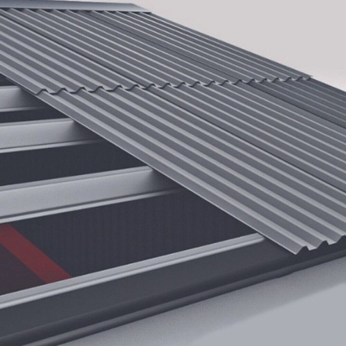 Sheets corrugated metal - 12,