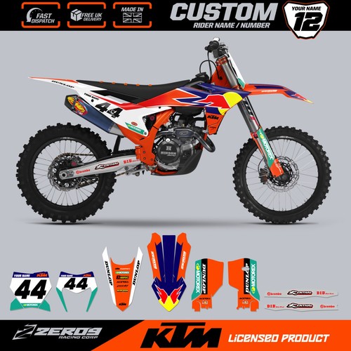 Custom graphics kit ktm - graphics, sx