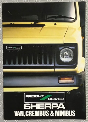 Freight rover sherpa - freight, van