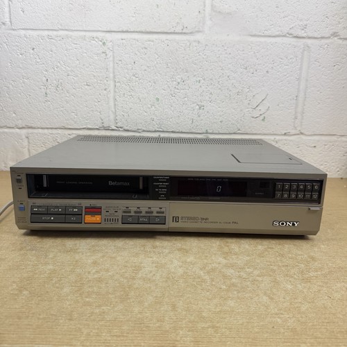 Sony betamax c9ub vcr - sony, sl-c9ub