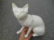 Sylvac Pottery large white cat