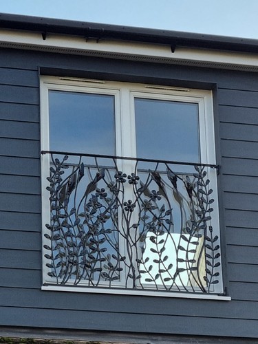 Powder coated juliet balcony - powder,