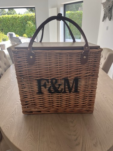 Fortnum mason wicker picnic - mason,