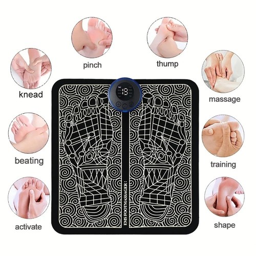 Ems foot massager mat electric - ems,