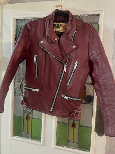 Wolf leathers men burgundy - wolf,
