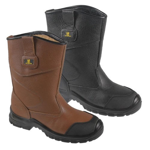 Mens leather rigger - mens, boots