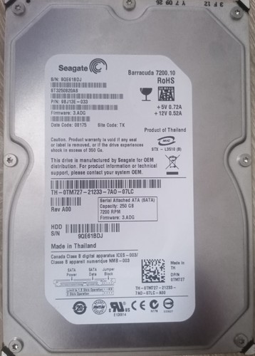 St32500820as seagate barracuda - seagate,