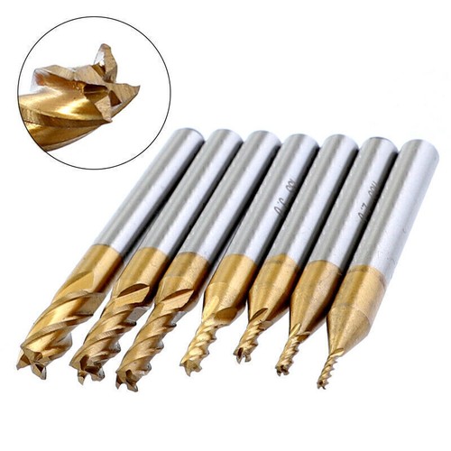 7pcs 6mm milling cutters - 1.5-6mm,