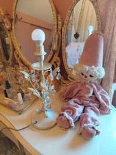 Shabby Chic Cream Table Lamp -