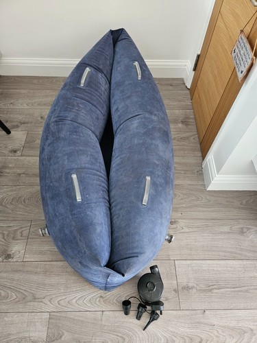 Blue inflatable sensory pea