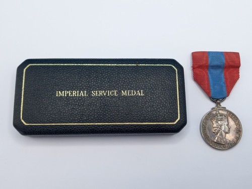 Vintage imperial service medal - vintage,
