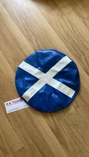 Lambretta-Vespa spare wheel cover St-Andrews flag.