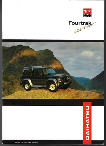 Daihatsu fourtrak independent - fourtrak,