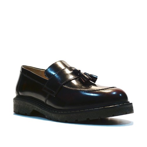 Unisex grinder burgundy - grinder, loafer