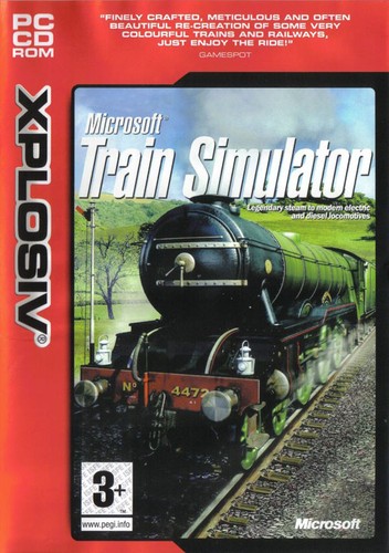 Microsoft train simulator - train,