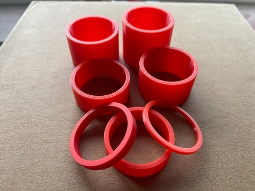 Headset spacers coloured - 1/8,