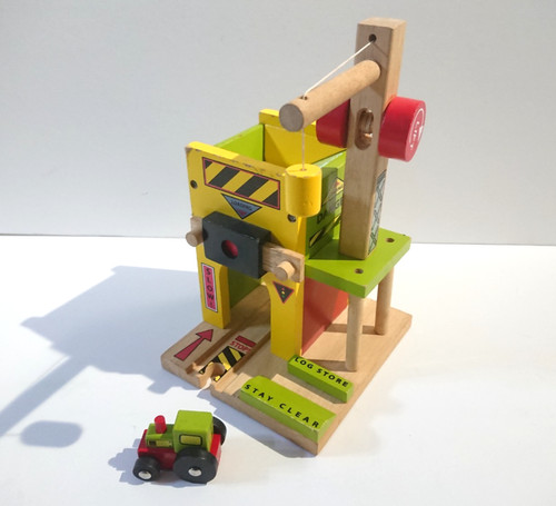 Wooden railway train genuine - -,