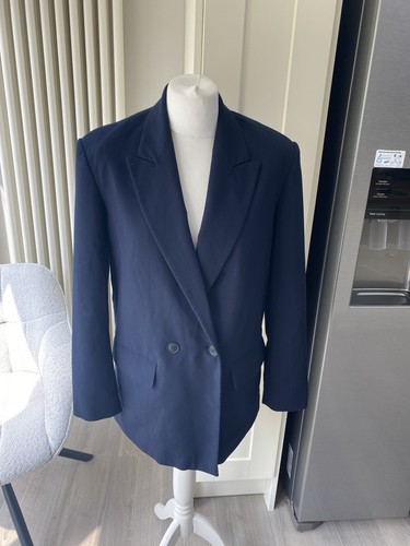 Zara oversized double - zara, breasted
