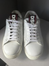 Men's DSQUARED2 White Leather