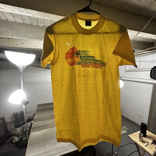 Vintage 80s sea world shirt - 80s,