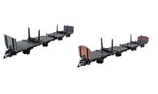Turntable Wagon Set Brown Gray