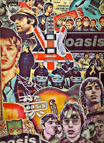 Oasis poster and - and, art