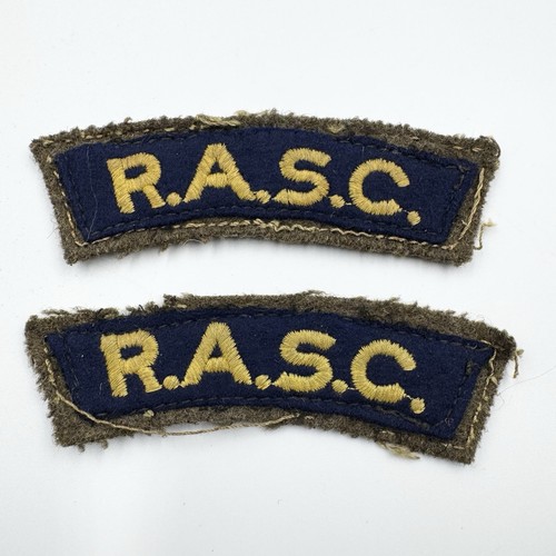 Genuine ww2 rasc shoulder - ww2,