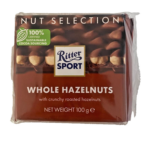 Ritter sport whole hazelnuts - whole,