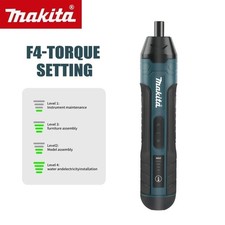 Makita Cordless Electric Screwdriver: RechargeaBle Power tool