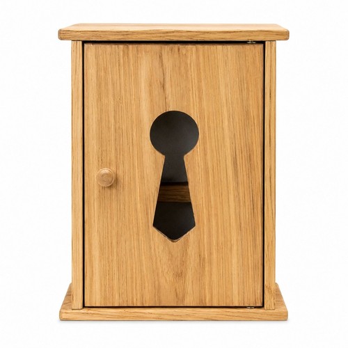Wooden key cabinet wall - wooden,
