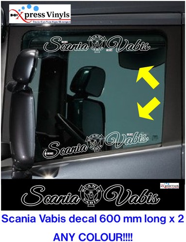 Vabis scania truck window - x,
