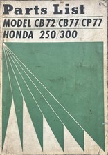 HONDA 250 - 300 / CB72 / CB77