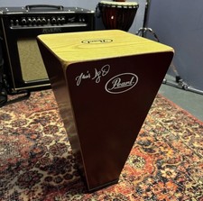 Pearl Cajon Drum Box - 'Jesus Dias' Signature Series. 10"x10"x18:H" + Soft Case