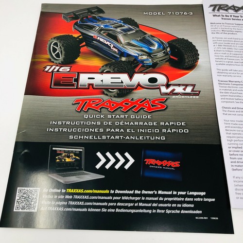 Traxxas revo vxl model - 1/16,