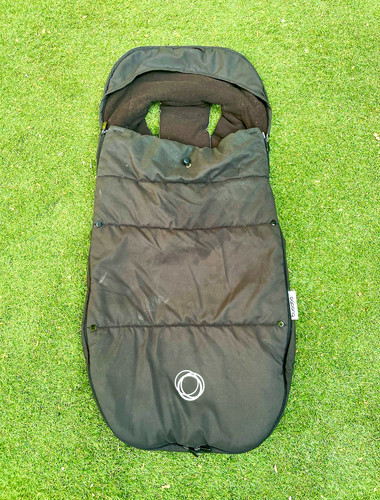 Bugaboo black edition footmuff - black,