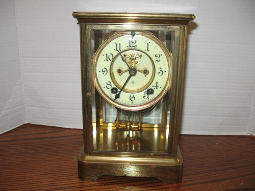 Vtg ansonia brass - brass, beveled