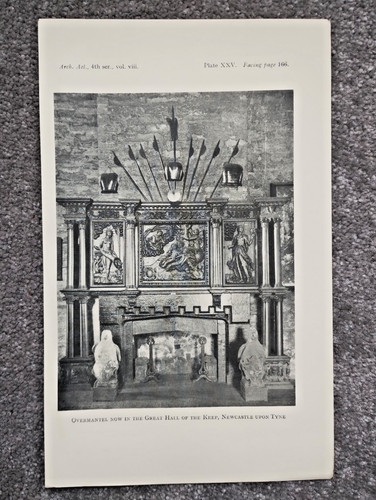 Overmantel the great - great, hall