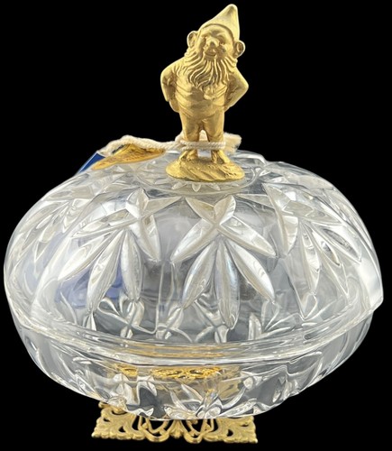 Killarney crystal trinket - crystal, dish