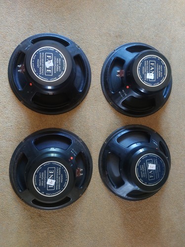Matched quad vintage 1980 fane - 1980,