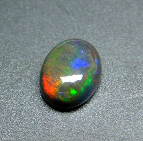 Natural ethiopian black opal - ethiopian,