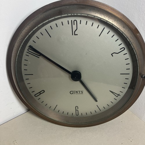 Vintage industrial wall clock - vintage,