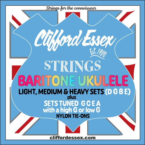 Baritone ukulele all - baritone, gauges
