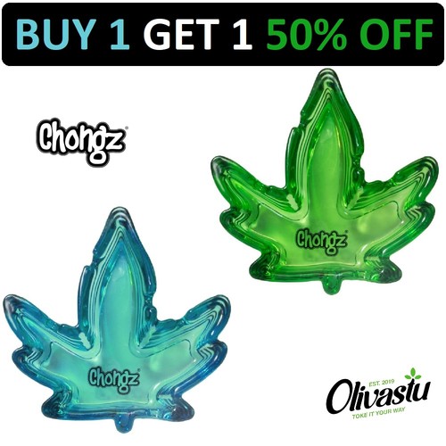 Chongz leaf shaped glass - leaf,